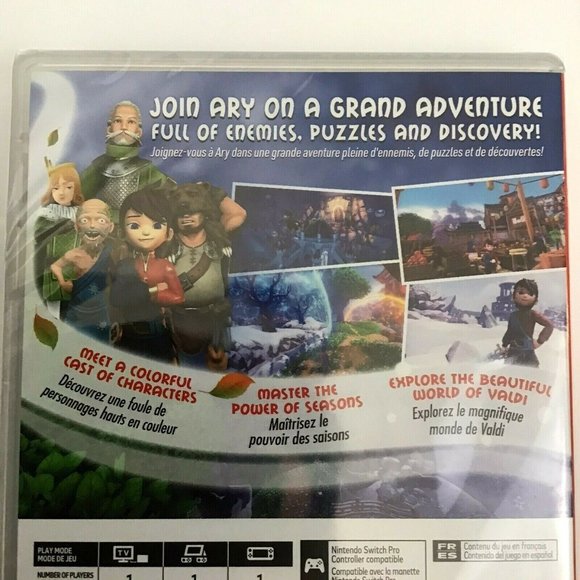 Ary and the Secret of Seasons (Nintendo Switch, 2020) E10+ Adventure NEW SEALED - Picture 5 of 6